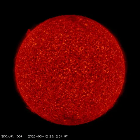 Image of Sun's transition region