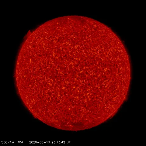 Image of Sun's transition region