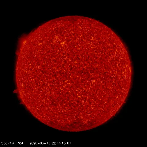 Image of Sun's transition region