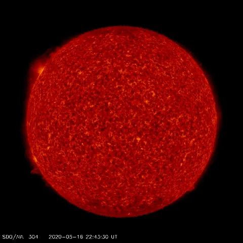 Image of Sun's transition region