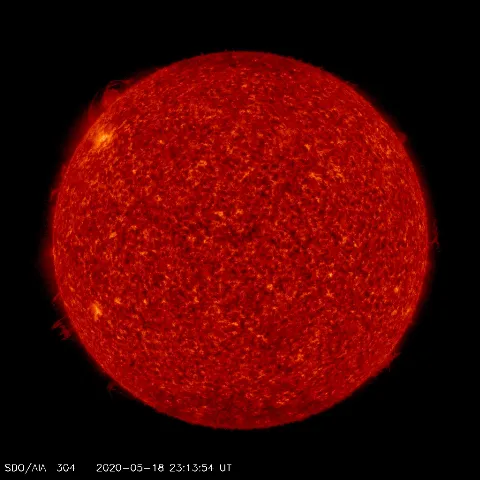 Image of Sun's transition region