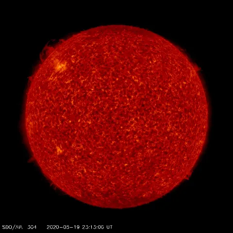 Image of Sun's transition region