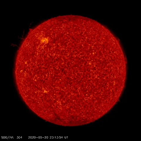 Image of Sun's transition region