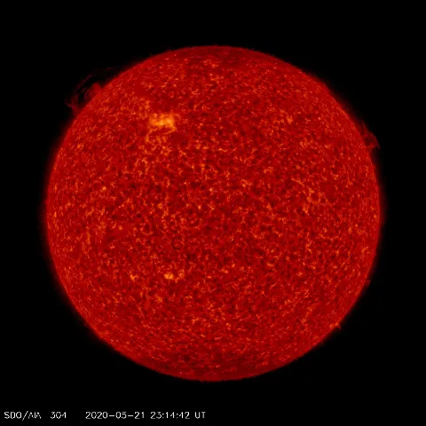 Image of Sun's transition region