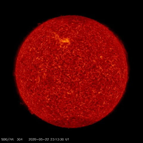 Image of Sun's transition region