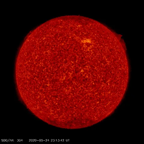 Image of Sun's transition region