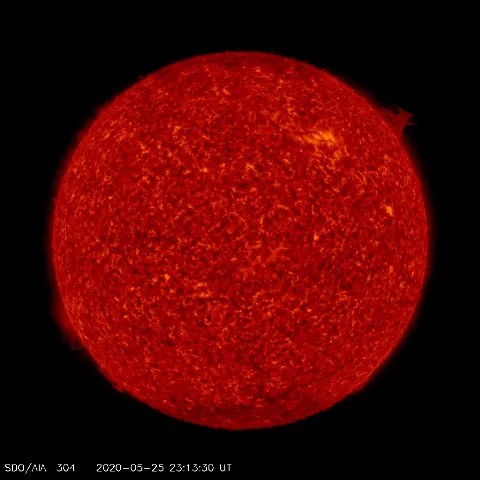 Image of Sun's transition region