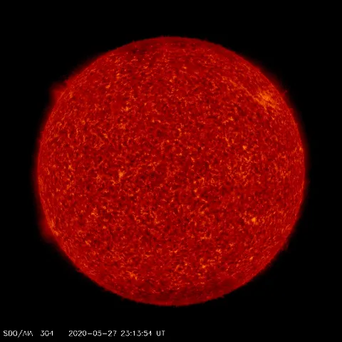 Image of Sun's transition region