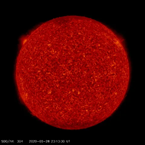 Image of Sun's transition region