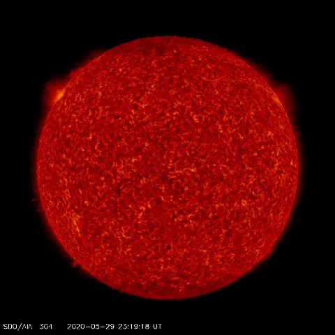 Image of Sun's transition region