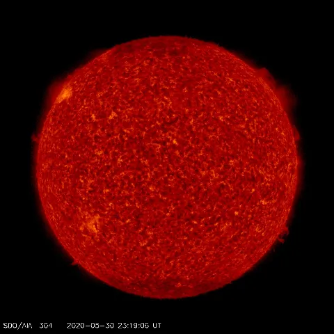 Image of Sun's transition region