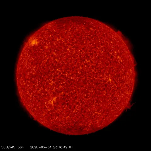 Image of Sun's transition region