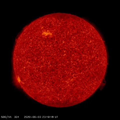 Image of Sun's transition region