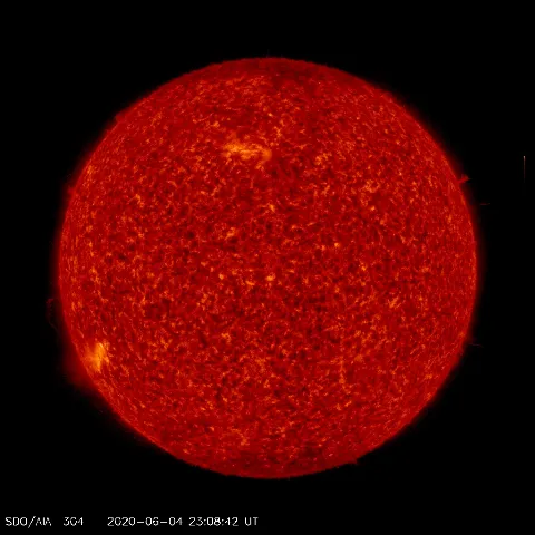 Image of Sun's transition region