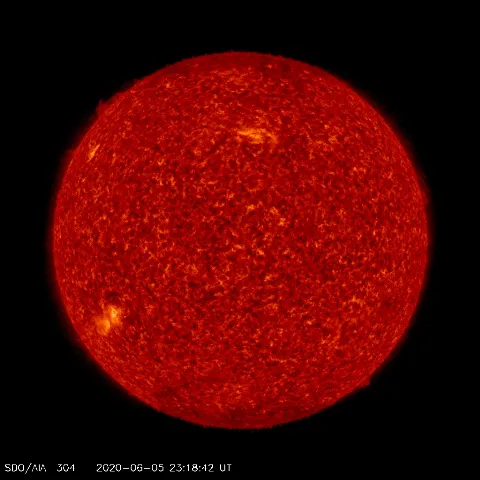 Image of Sun's transition region