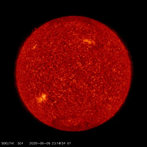 Image of Sun's transition region