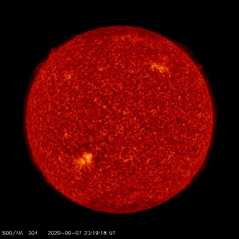 Image of Sun's transition region