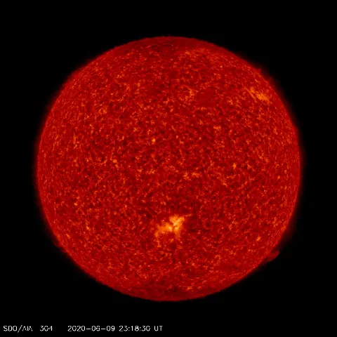 Image of Sun's transition region