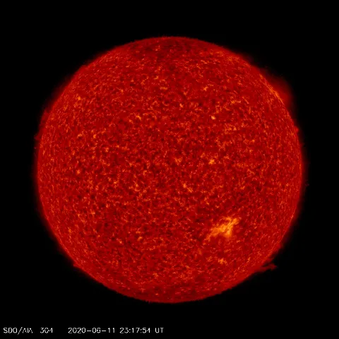 Image of Sun's transition region