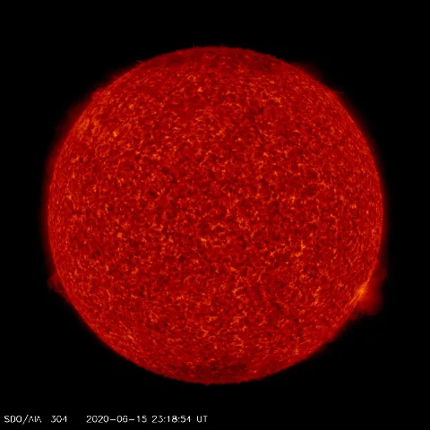 Image of Sun's transition region