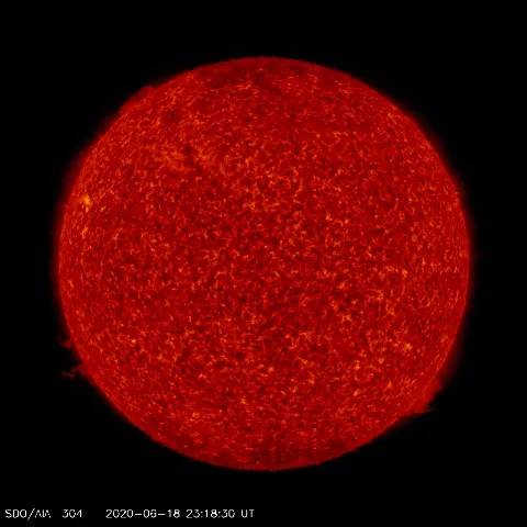 Image of Sun's transition region