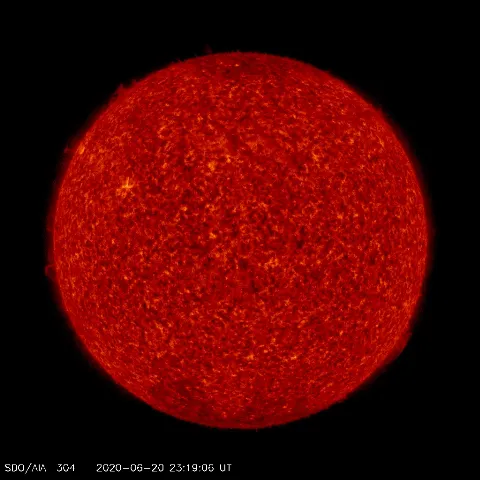 Image of Sun's transition region