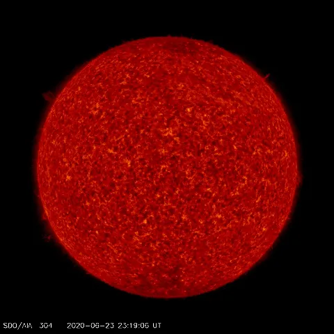 Image of Sun's transition region