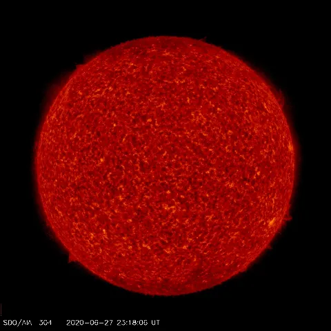 Image of Sun's transition region