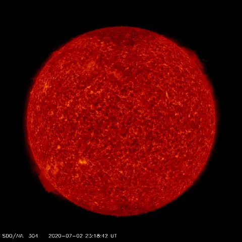 Image of Sun's transition region