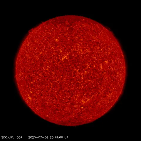 Image of Sun's transition region