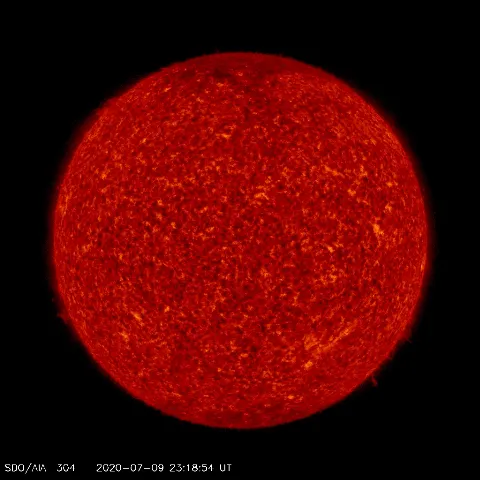 Image of Sun's transition region