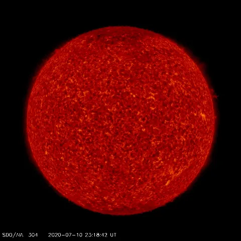 Image of Sun's transition region