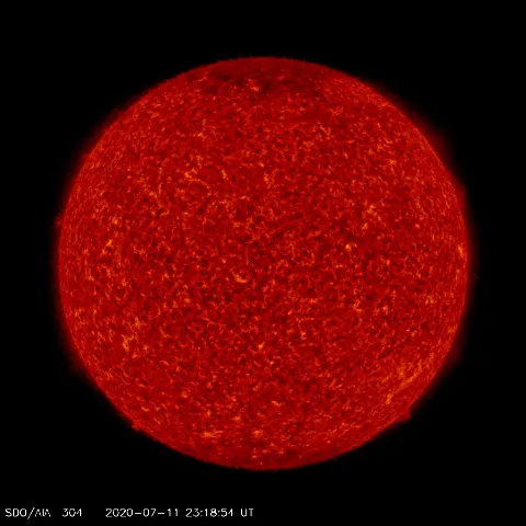 Image of Sun's transition region