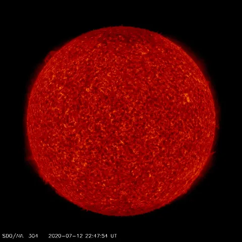 Image of Sun's transition region