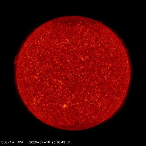 Image of Sun's transition region