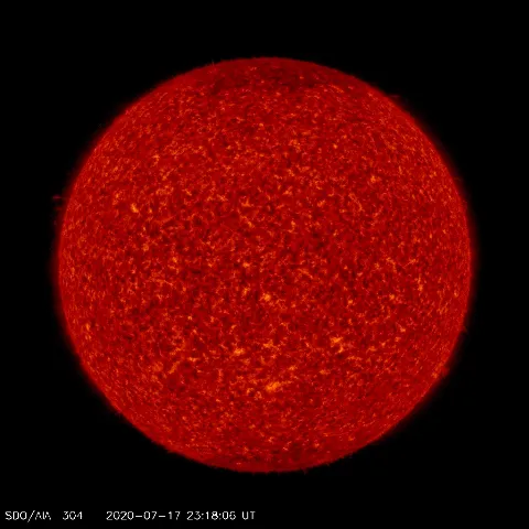 Image of Sun's transition region