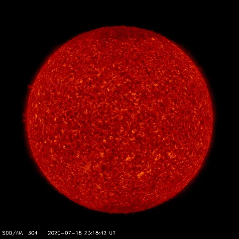 Image of Sun's transition region