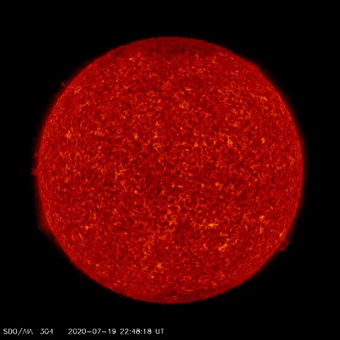 Image of Sun's transition region