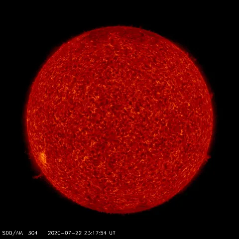 Image of Sun's transition region