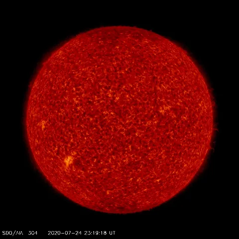 Image of Sun's transition region