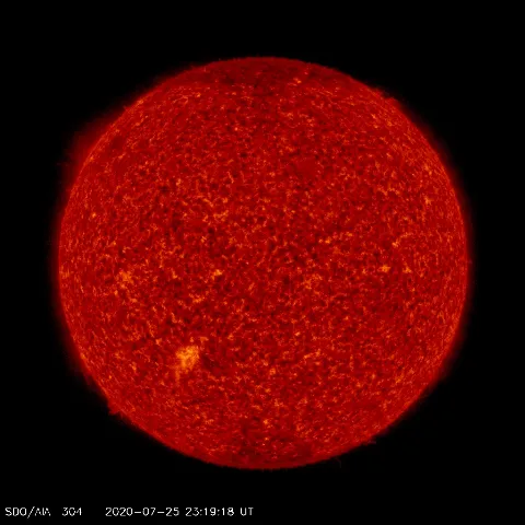 Image of Sun's transition region