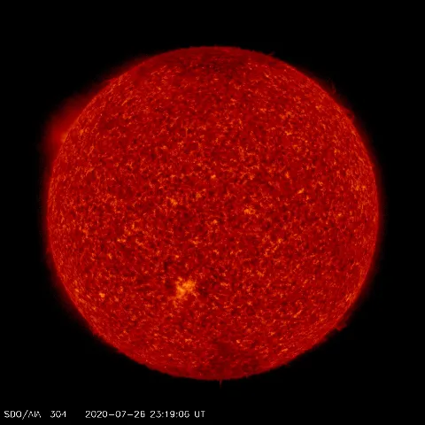 Image of Sun's transition region