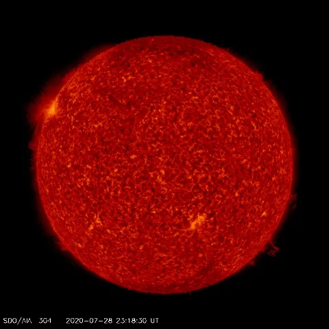 Image of Sun's transition region