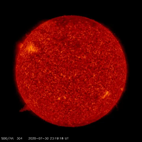 Image of Sun's transition region