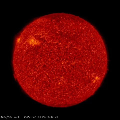 Image of Sun's transition region