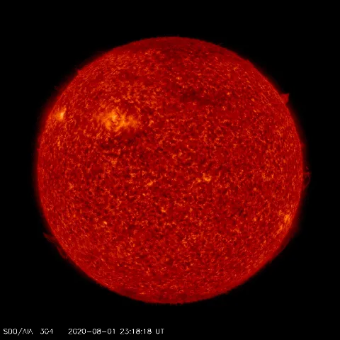 Image of Sun's transition region