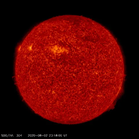 Image of Sun's transition region