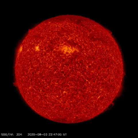 Image of Sun's transition region