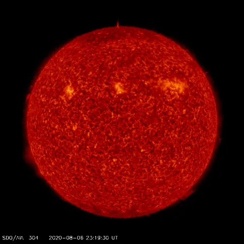 Image of Sun's transition region