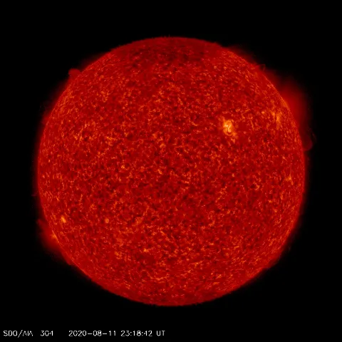 Image of Sun's transition region